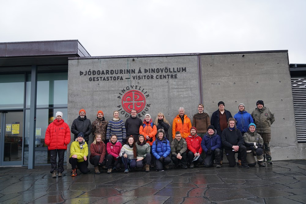 Landvarðanemar, Þingvöllum